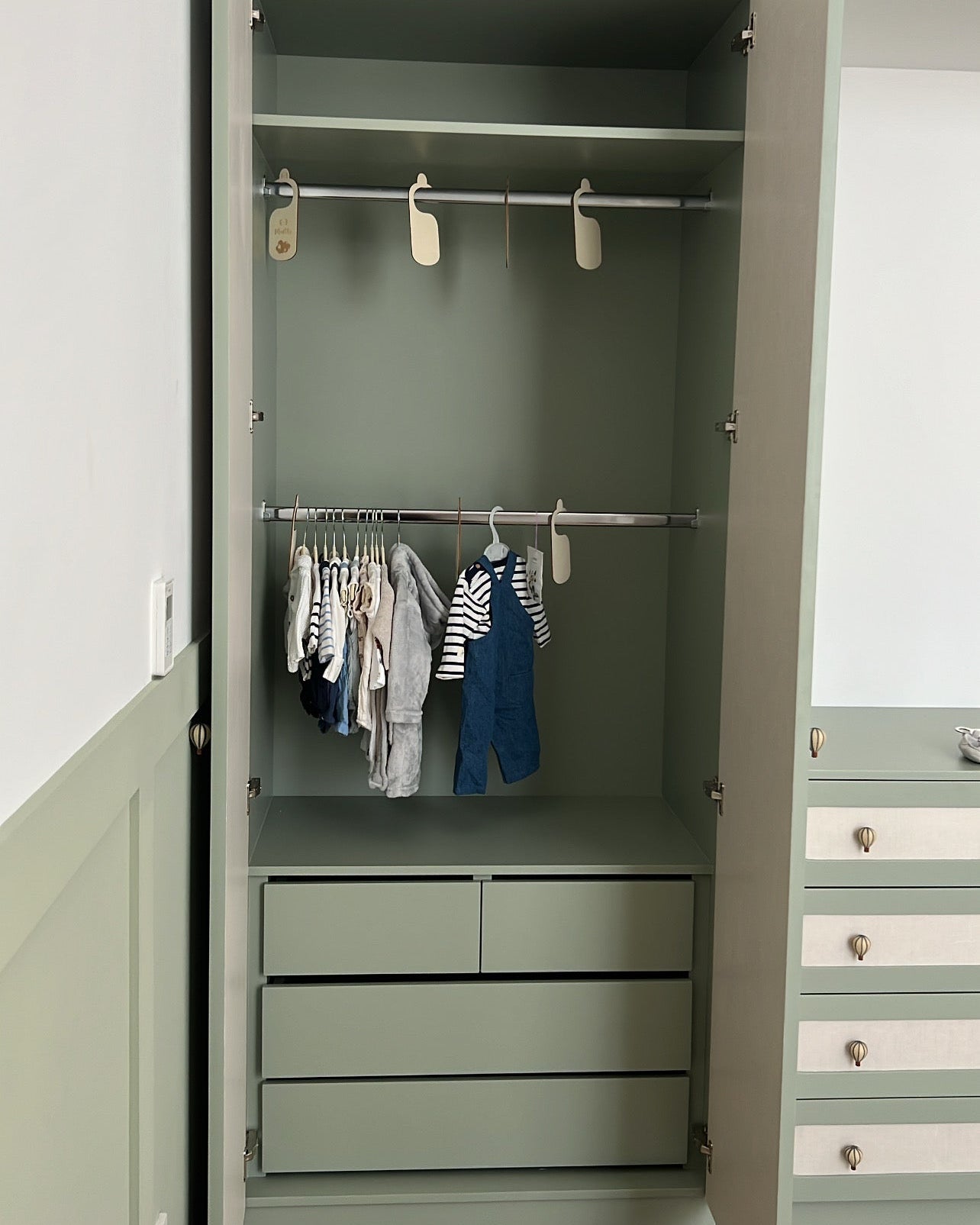 Little Manor Wardrobe And Drawer Set