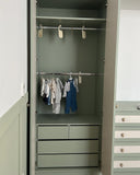 Little Manor Wardrobe And Drawer Set