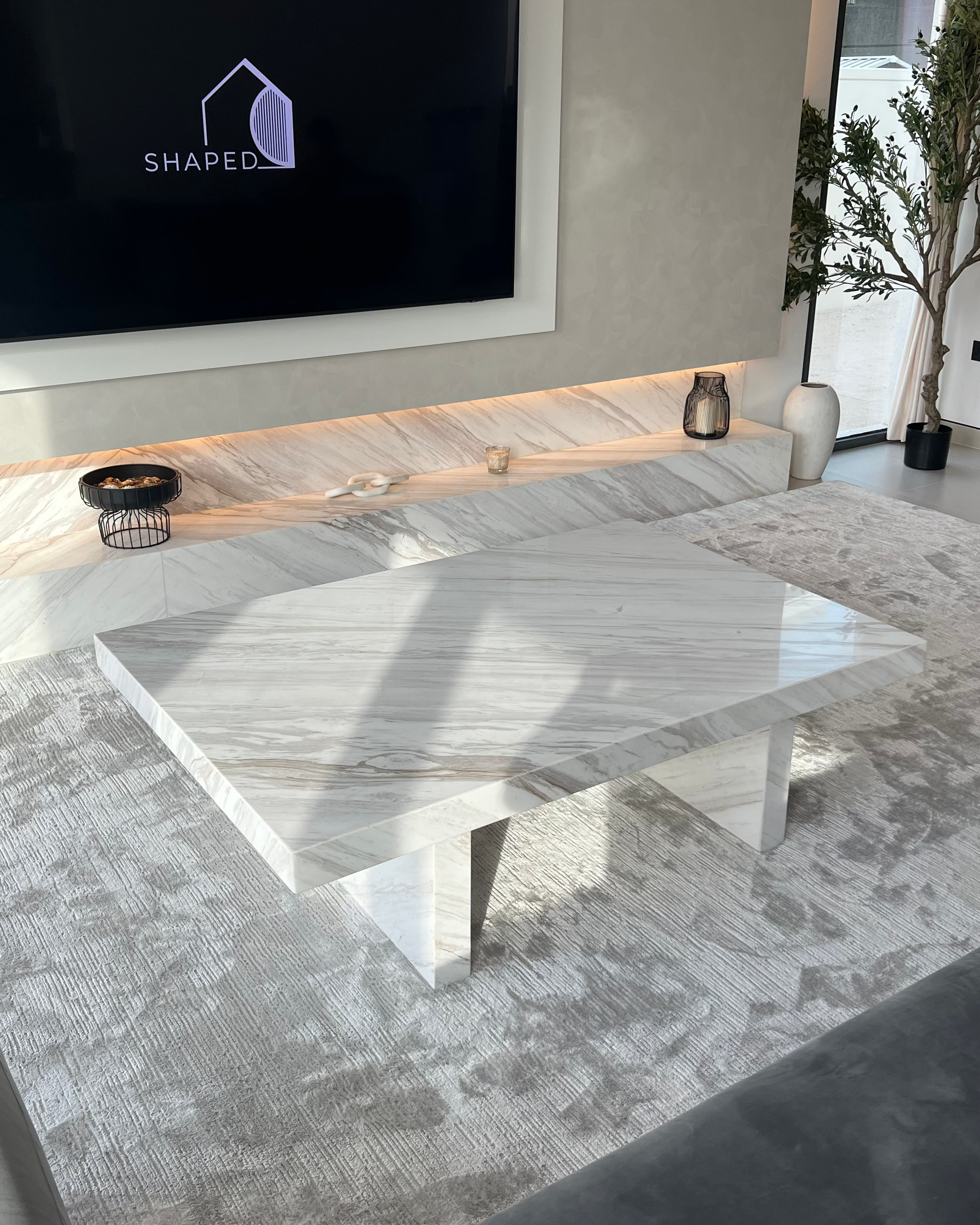 Bath Marble Coffee Table