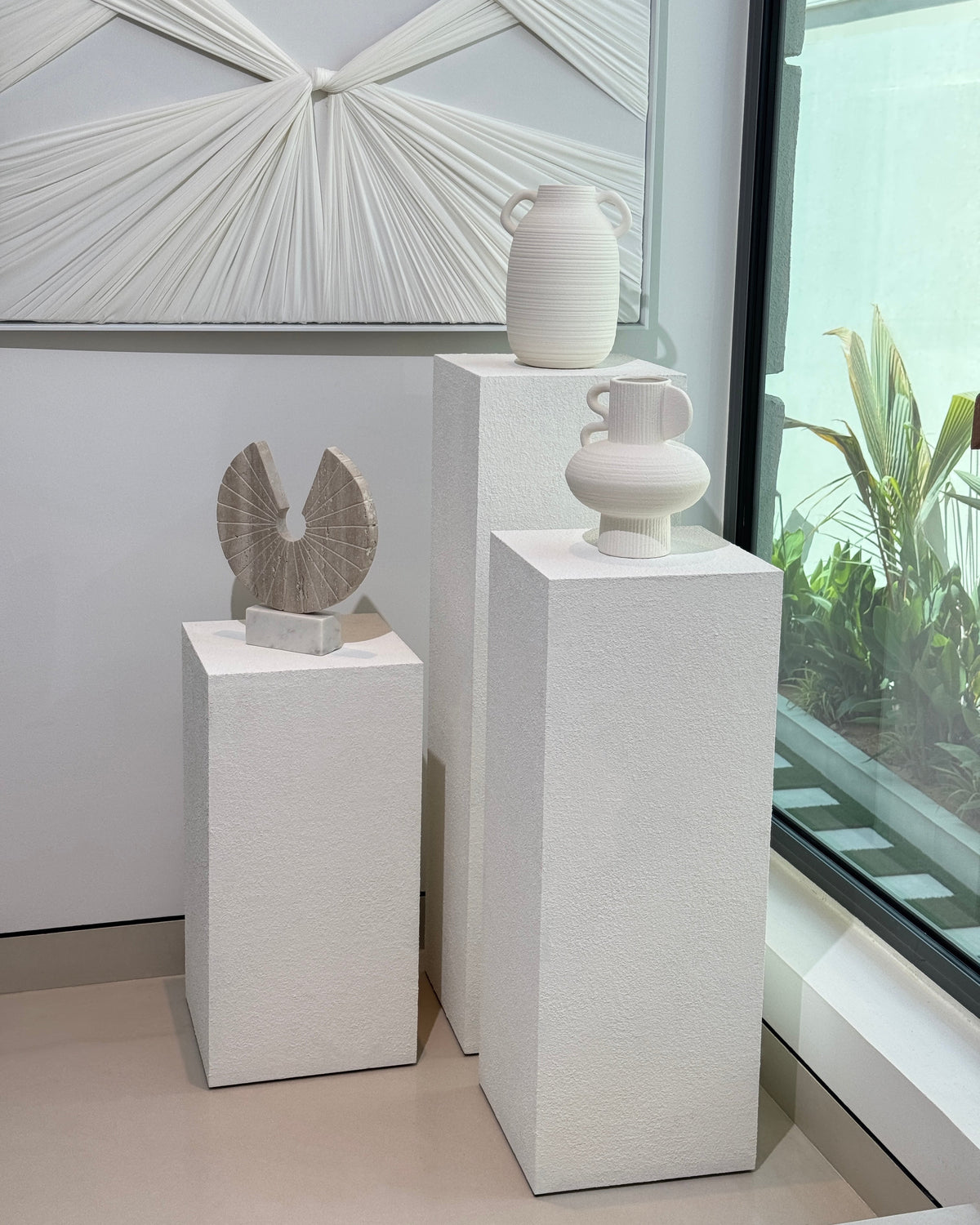 Textured Plinths